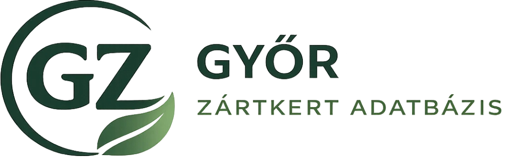 Győr Zártkert Adatbázis